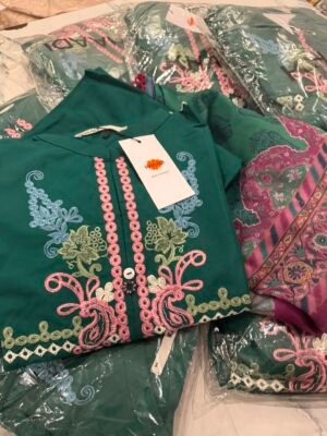 Khaadi 3pcs emb